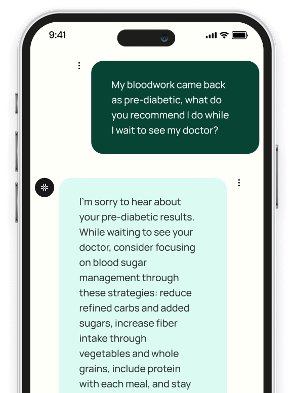 Neo Health app assessment screenshot