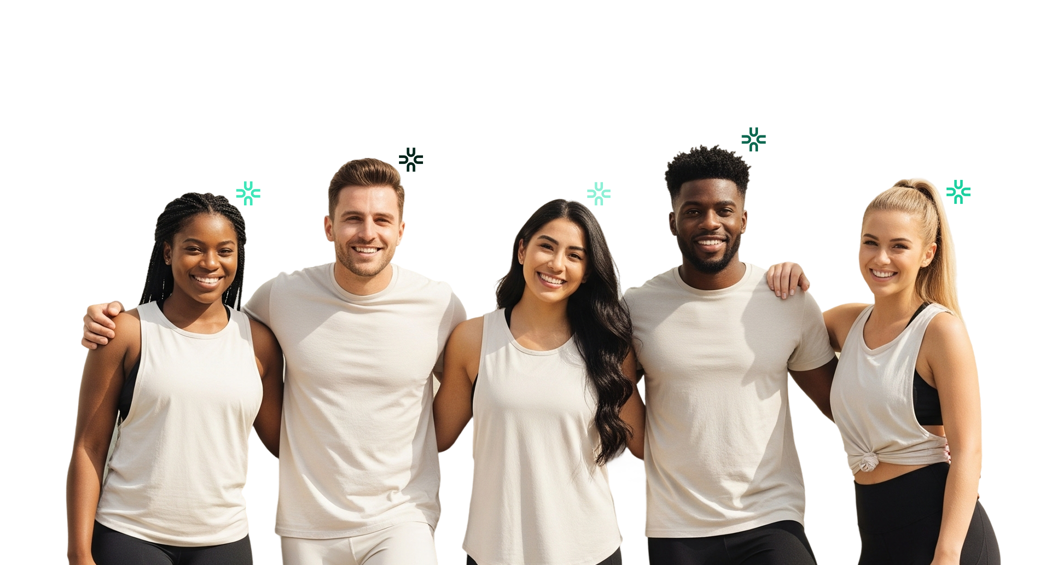 people using the app